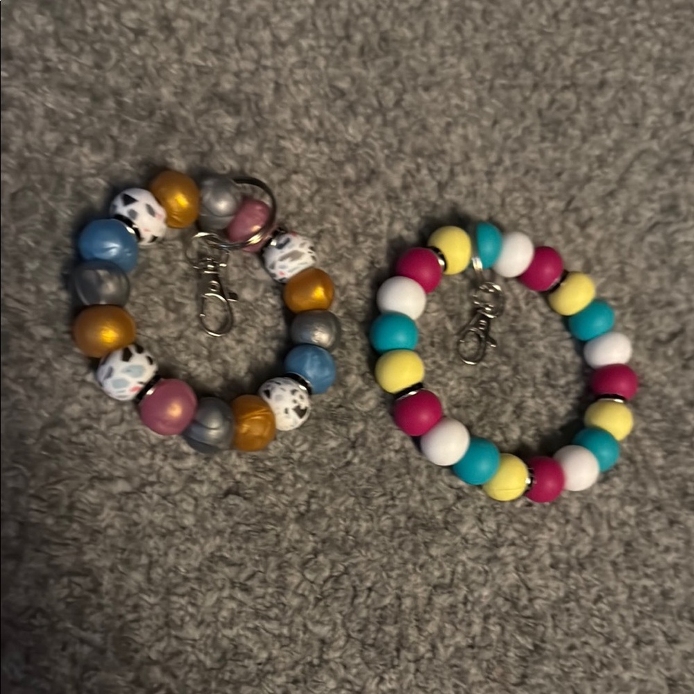 Colorful Beaded Kids Bracelets